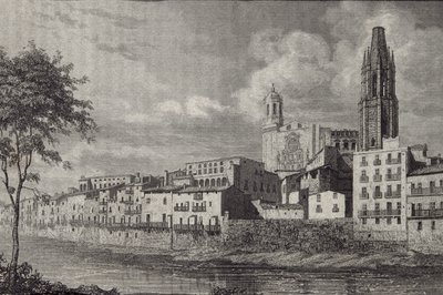 Gerona, Spain, in the 17th Century by Spanish School